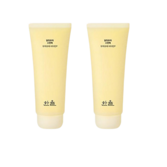 한율 달빛유자 수면팩 70ml 더블기획 (70ml+70ml)