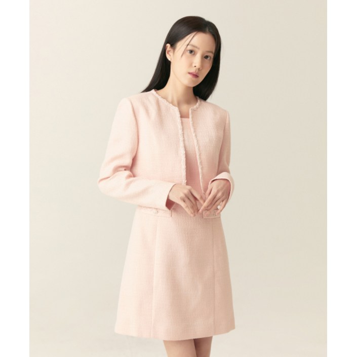 ROEM 볼레로 2in1 트위드 미니원피스RMOWF12S11 101040