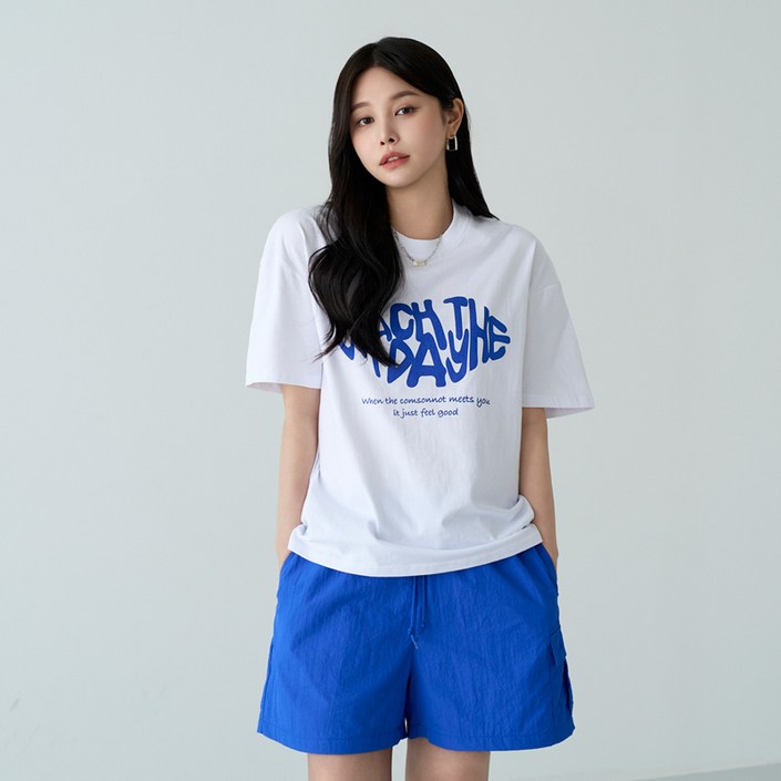 피핀 남녀공용 언발 카고 하프 셋업 #CSOs-013-1