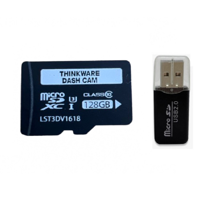 아이나비 정품 블랙박스 메모리카드 128GB 카드리더기 세트 아이나비 정품 블랙박스 메모리카드 128GB 카드리더기 세트