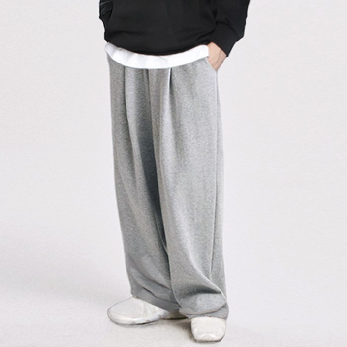 퍼핀 S2XL 원턱팬츠 와이드 트레이닝팬츠
