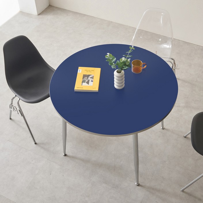리아르 업소용 원형 사각 반타원 2인 4인 미드센츄리 모던 식당 식탁 카페 테이블