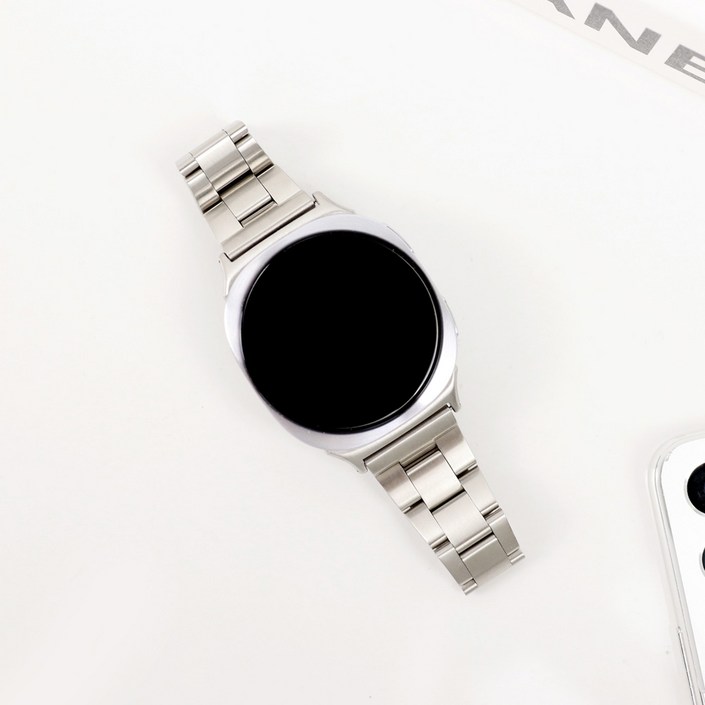 오르몽트 갤럭시워치8 7 6 5 4 3 호환 베이직 슬림 3선 메탈 스트랩 프로 클래식 액티브2 20mm 밴드 시계줄 줄질