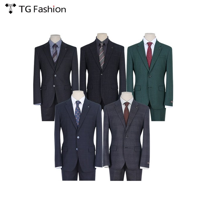 티지패션 TG패션 슬림핏 가을겨울 남성 정장세트 5종 모음 95110사이즈 70할인