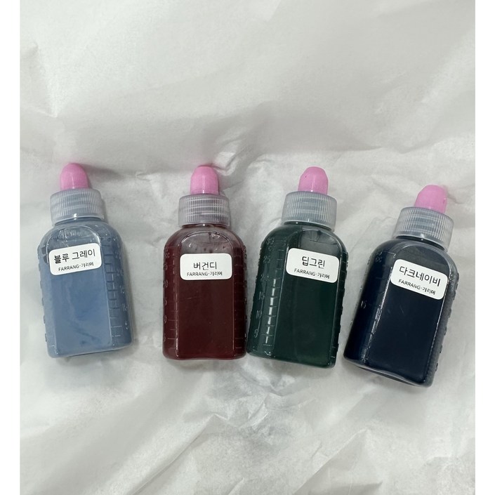 가방 셀프수선 엣지코트 기리메 기리매 가죽공예 가죽마감제 소량 30ml (무광), 다크네이비, 1개