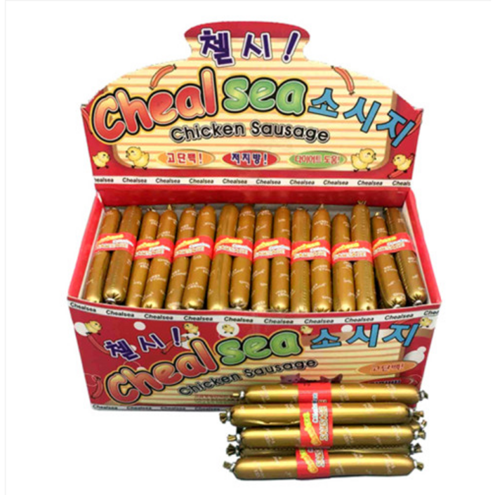 도기프렌드 첼시 닭고기 소세지덕용120개입 강아지소세지 댕댕이간식