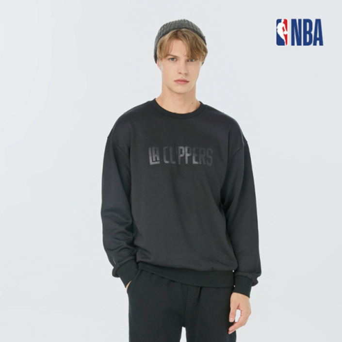 NBA 빠른 출고NBA 유니 레터링 자수 맨투맨 N204TS110P