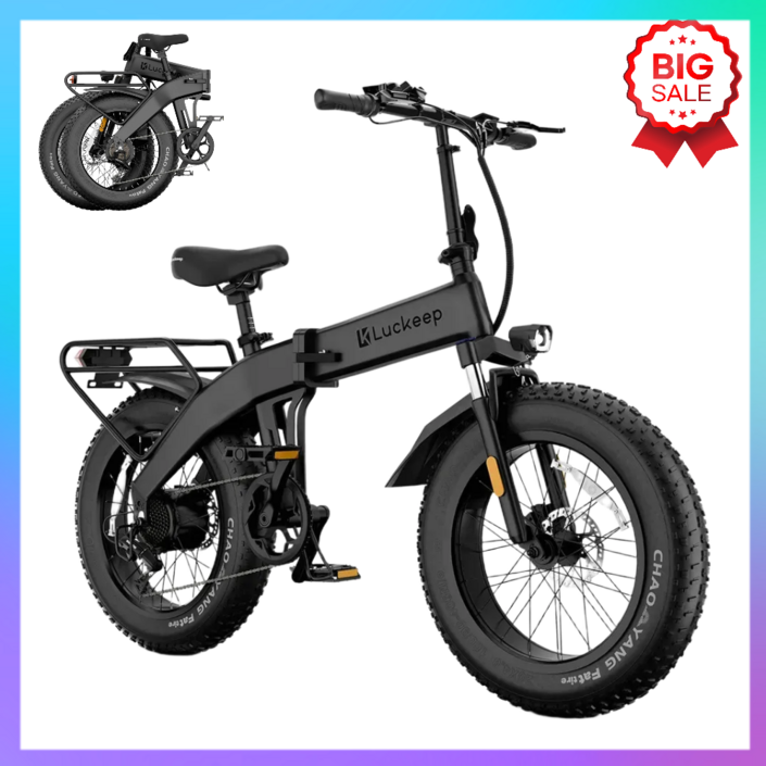 Luckeep 미국 접의식 전기자전거 mtb 성인용 배달용 PAS 고출력750W  X1Lite