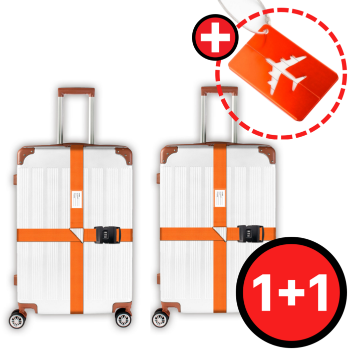 네임택무료증정 윤버블 캐리어 벨트 2개 세트