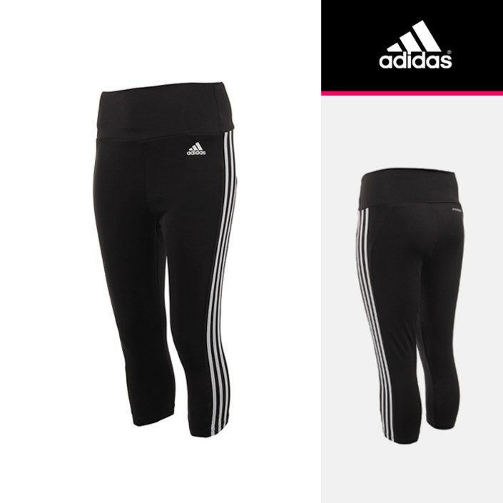 아디다스 우먼스 3S 34 레깅스GL3985 타이츠 타이즈