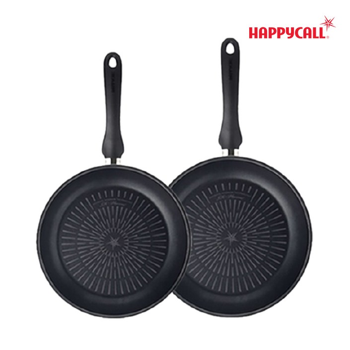 해피콜 인덕션 티타늄 IH 프라이팬 세트 2개