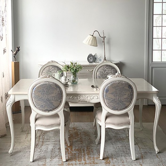 꼬떼따블 본사 엘리즈 식탁  화이트그레이