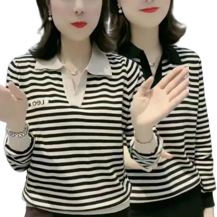 11 중년여성 엄마 티셔츠 긴팔티 블라우스 맨투맨 티 데일리 캐주얼 VNF7580 28