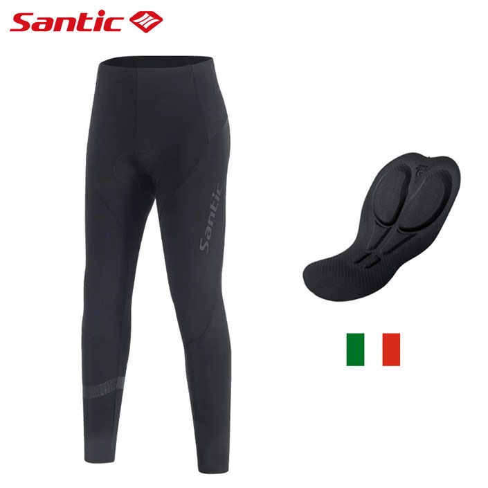 산틱 자전거 기모 바지 타이즈 발열 겨울 방한 방풍 ITALY 패드 M3C04159H