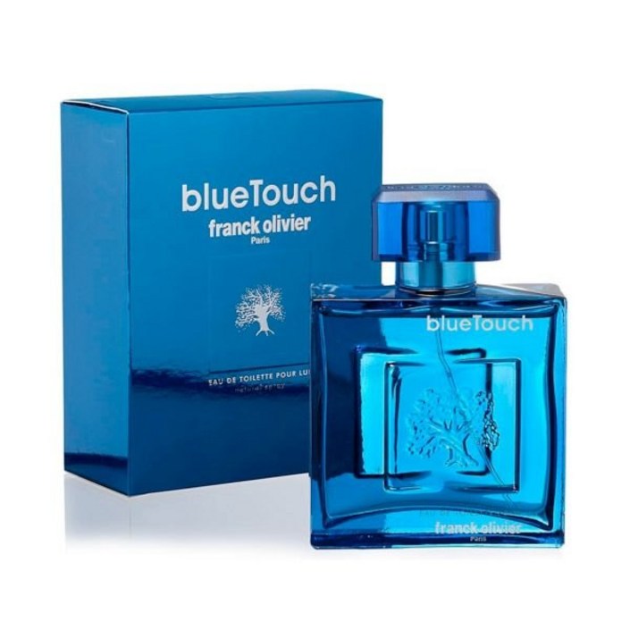 BLUE TOUCH Franck Olivier COLOGNE 지속력좋은 향수 프랭크 올리비에의 새로운 블루 터치 맨 쾰른 3.3oz 100ml Edt