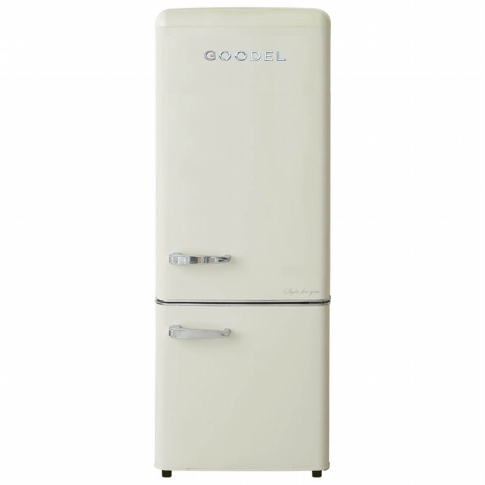 구델 리얼레트로 AI 미니 200L 2도어냉장고 방문설치