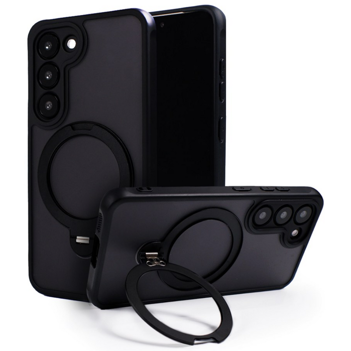 제루크 갤럭시 변색 없는 360도 회전 맥세이프 슬림 경량 휴대폰 케이스