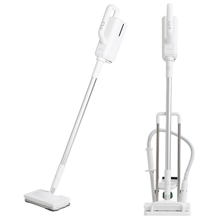 고압 살균 2in1 핸디 스팀청소기, 화이트