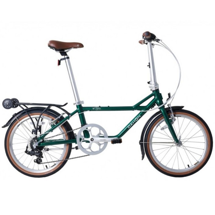 다혼 알파 DALPHA 초경량 알루미늄 프레임 미니벨로 폴딩 접이식 자전거