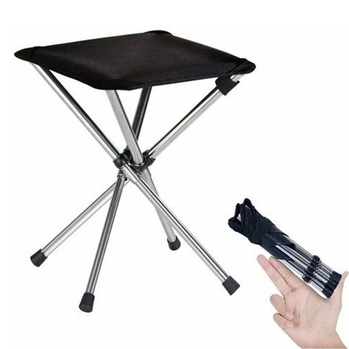 휴대성 좋은 스텐레스 초경량 접이식 의자 캠핑 의자 백패킹