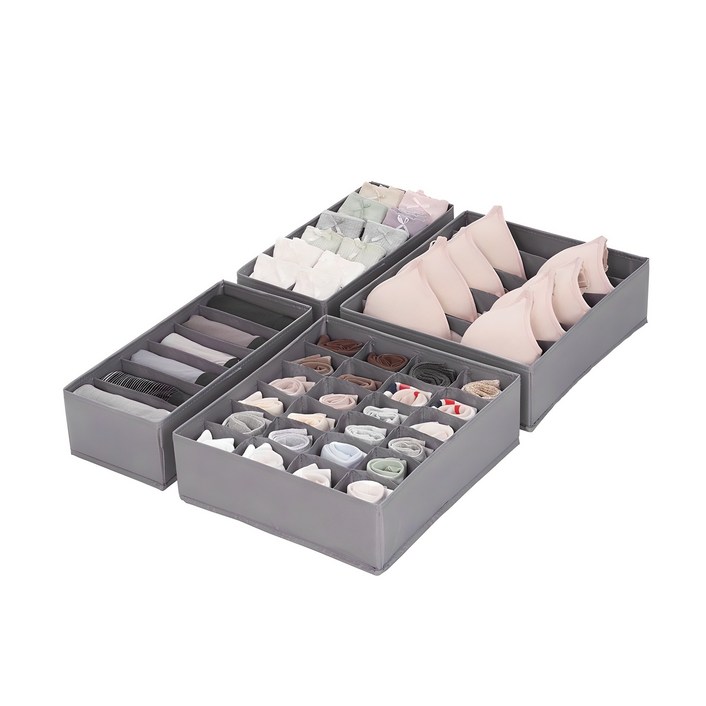 코멧 홈 프리미엄 속옷 정리함 4종6칸7칸12칸24칸