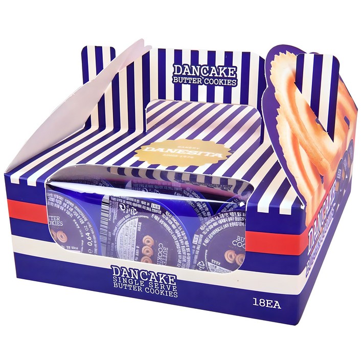 다네시타 댄케이크 버터쿠키 싱글서브