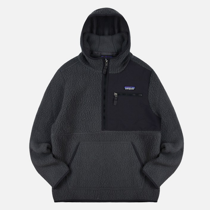 파타고니아 RETRO PILE PULLOVER 후드 티셔츠