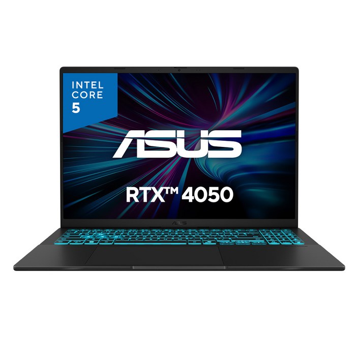 에이수스 2025 비보북 16 코어5 인텔 14세대 지포스 RTX 4050 + 마이크로소프트 오피스 2024 홈 영구버전 세트, 매트블랙, 512GB, 16GB, Free DOS, V3607VU-RP305