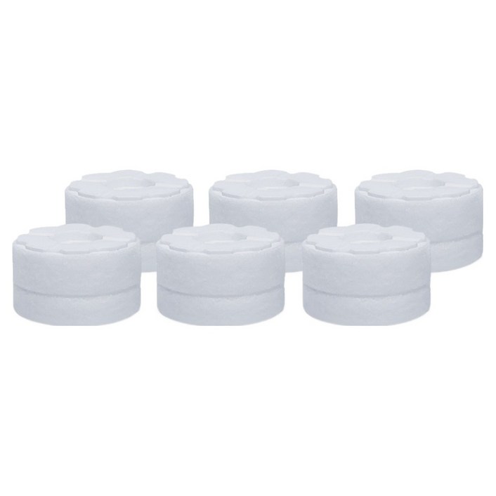 필터클래스 닥터피엘 프리미엄 세면대 녹물호환 필터, 6개, 무향