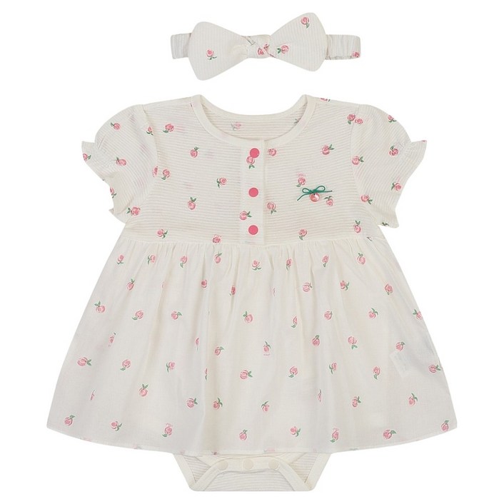 에뜨와 피치반소바디수트 선물포장 세트 + 쇼핑백