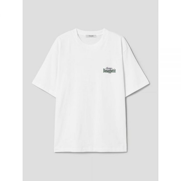 에잇세컨즈 남성 브런치 뒷면 그래픽 티셔츠 화이트 (424442EY41) 424442EY41 138127