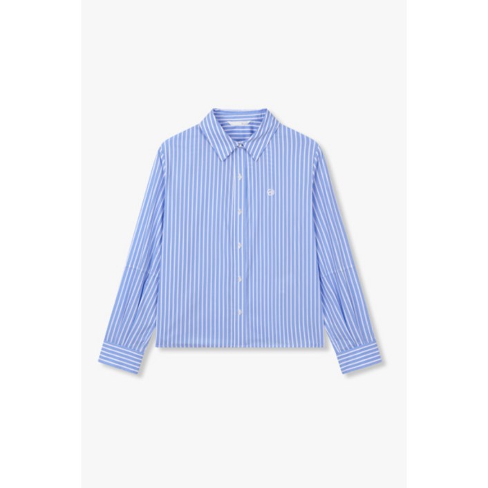 g-cut 지컷 (7255360102) 스몰 로고 드로스트링 헴 셔츠