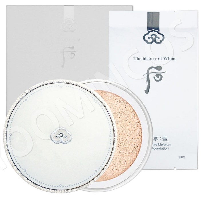 더후 공진향 설 미백 수분광 쿠션 21호 본품13g+리필13g