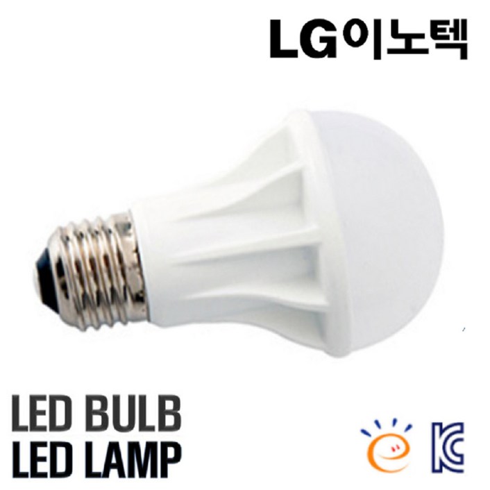 LG이노텍 고효율인증 6.5W LED전구 주광색