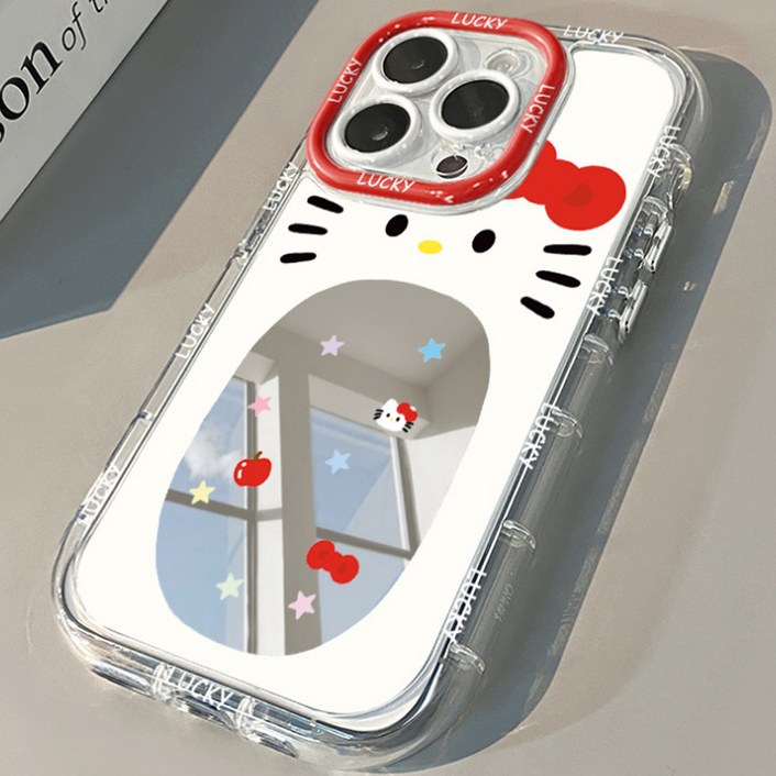 아이폰16 15 14 13 12 11 XR XS 8 7 6 아이폰전기종 큐티미러케이스