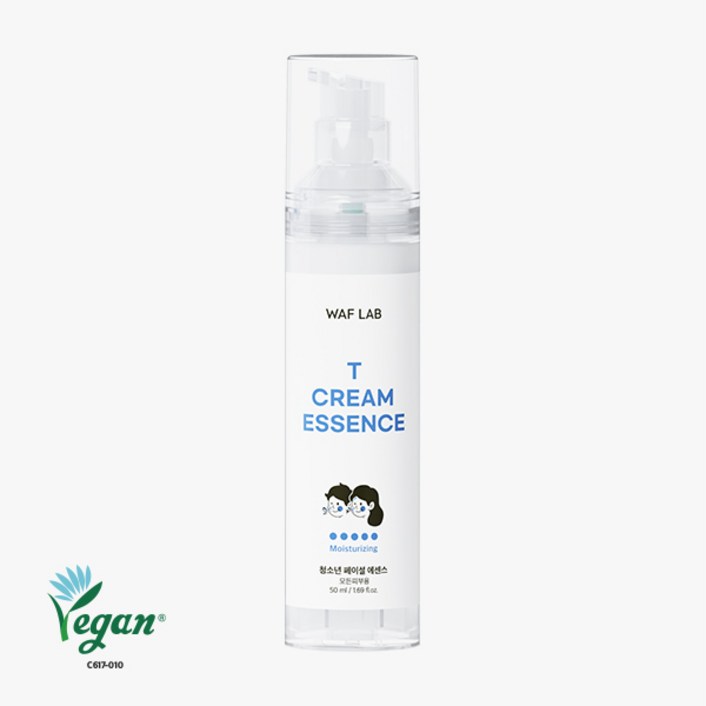 와프랩 사춘기 청소년 페이셜 크림 에센스, 50ml, 2개