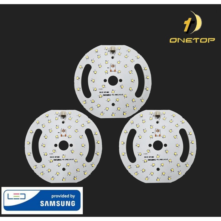 원탑 LED 원형 모듈 20W 삼성칩 PCB 기판 센서등 직부등 매입등 욕실 등 기구 리폼 교체 수리 용