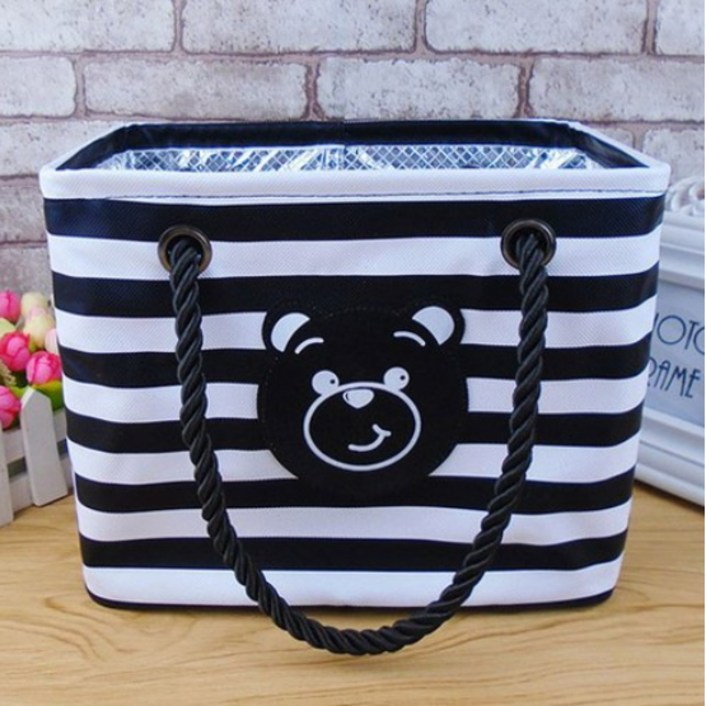 더자카 스마일베어 목욕가방