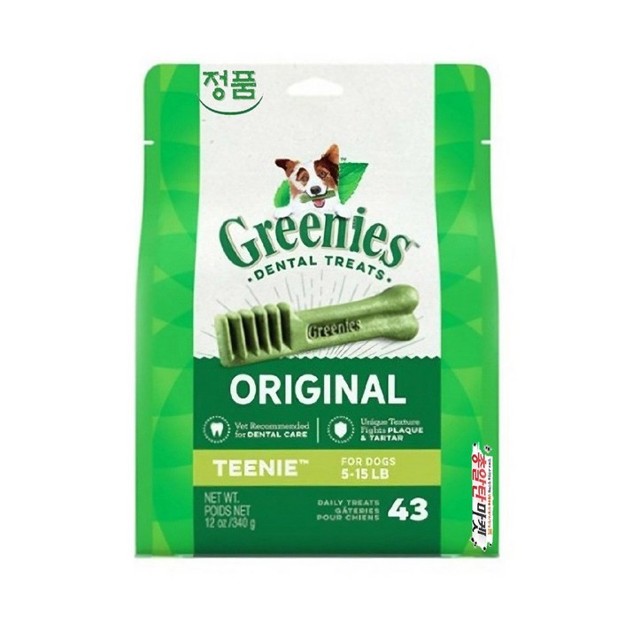 서락 그리니즈 티니 덴탈껌 170G 강아지껌간식