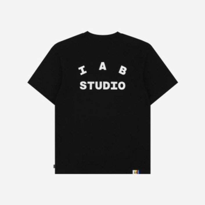 IAB Studio 아이앱 스튜디오 10th Anniversary TShirt Black 10주년 티셔츠 블랙 