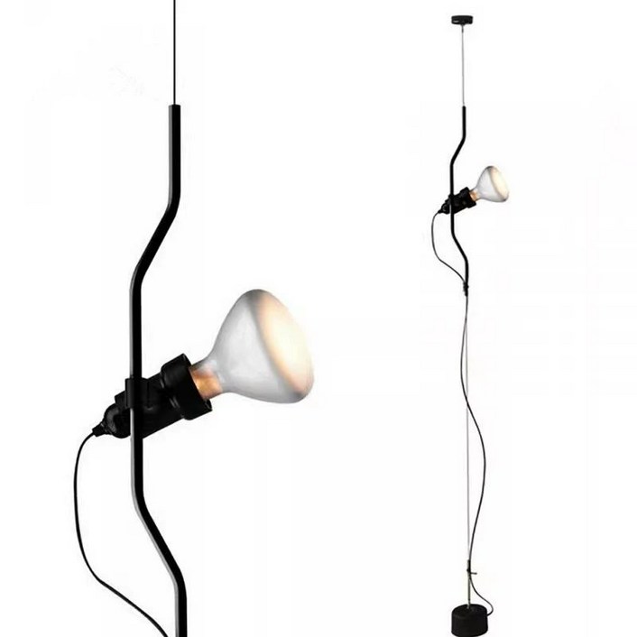 파렌티지 D 플로어 조명 디자인 장스탠드 거실 디자이너 와이어 램프 1헤드 레드