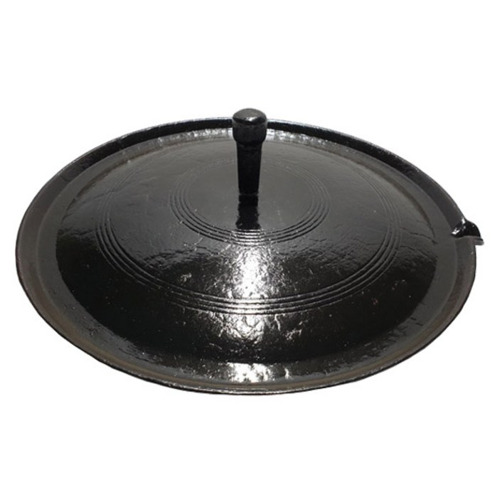 창조명품주물 무쇠 솥뚜껑 불판 지름 30cm80cm 220인용 구이판 가마솥 뚜껑 캠핑 가정용