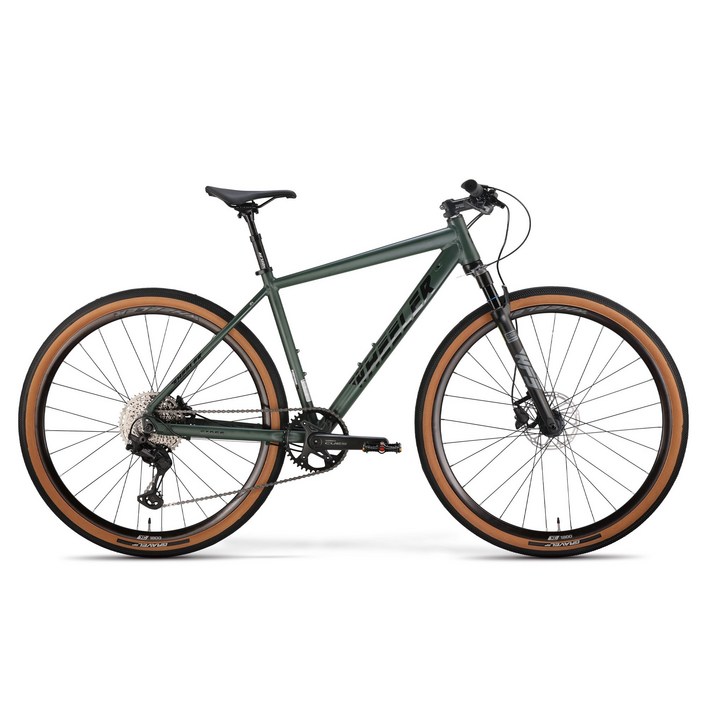 휠러 하이브리드자전거 크로스300 SHIMANO CUES 6000 XT 서스펜션, 1개, 180cm, FOREST GREEN M 휠러 하이브리드자전거 크로스300 SHIMANO CUES 6000 XT 서스펜션, 1개, 180cm, FOREST GREEN M