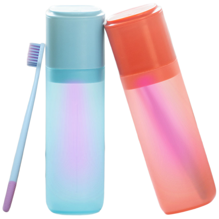 유즈비 UVC LED 여행용 휴대용 칫솔 살균기, 블루