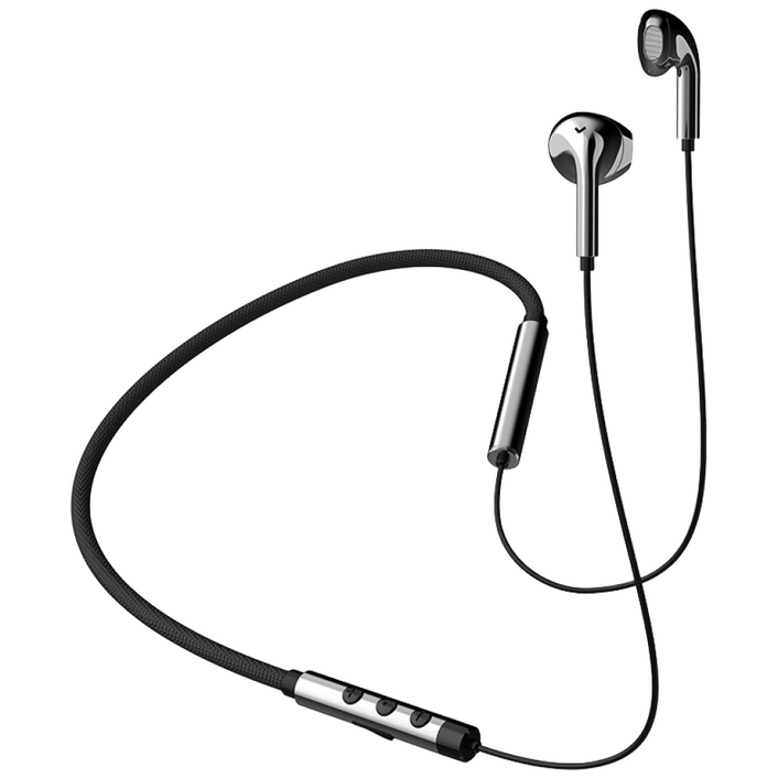 모비프렌 플렉스 L MFB-NB7100 블루투스 넥밴드 이어폰, 플렉스L 에어, 블랙