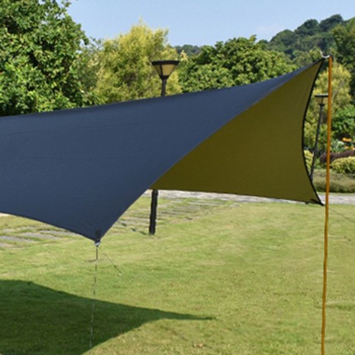 아릭시 대형 차박 차량용 스크린 백패킹 블랙코팅 헥사 타프