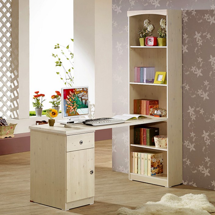 라움가구 테리드 2R 미니 H형 책상 (착불)