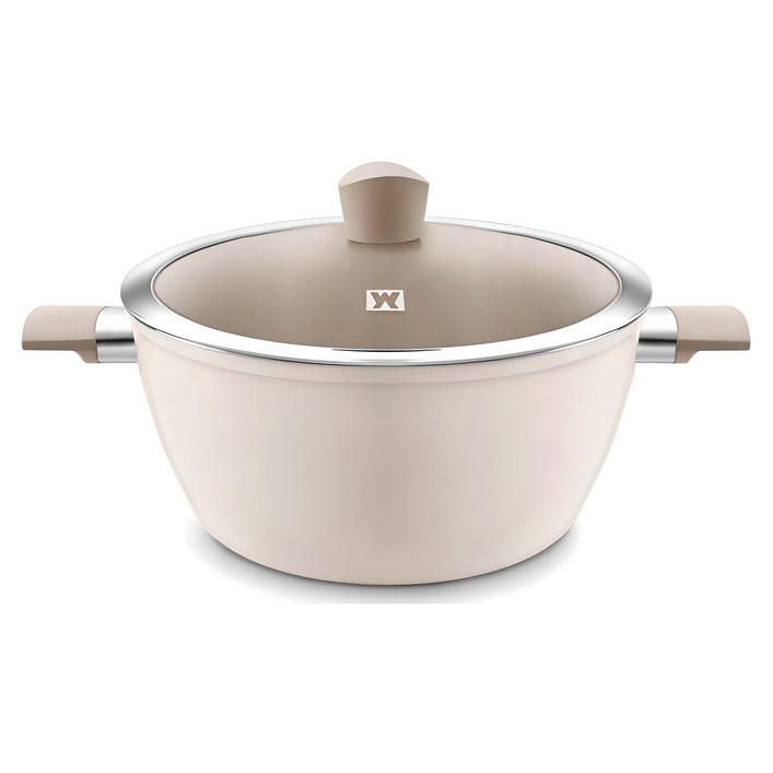 바겐슈타이거 인덕션 에델 세라믹 곰솥냄비, 28cm, 혼합색상, 1개