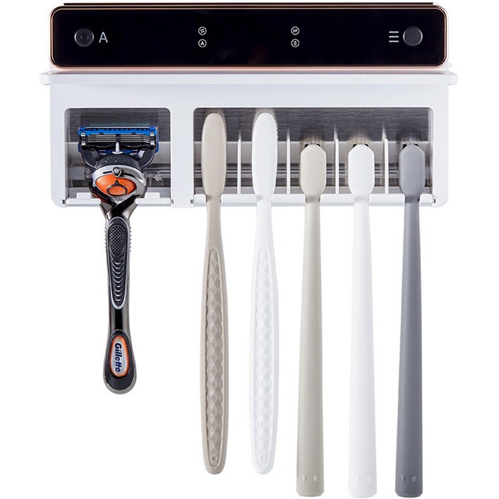 프롬비 프리미엄 UV C LAMP 무선 가정용 칫솔살균기 FD229, FD229, 화이트
