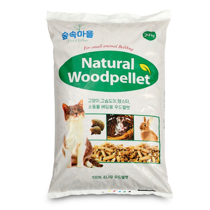 숲속마을 네추럴 우드펠렛 고양이모래 숲속마을 네추럴 우드펠렛 고양이모래